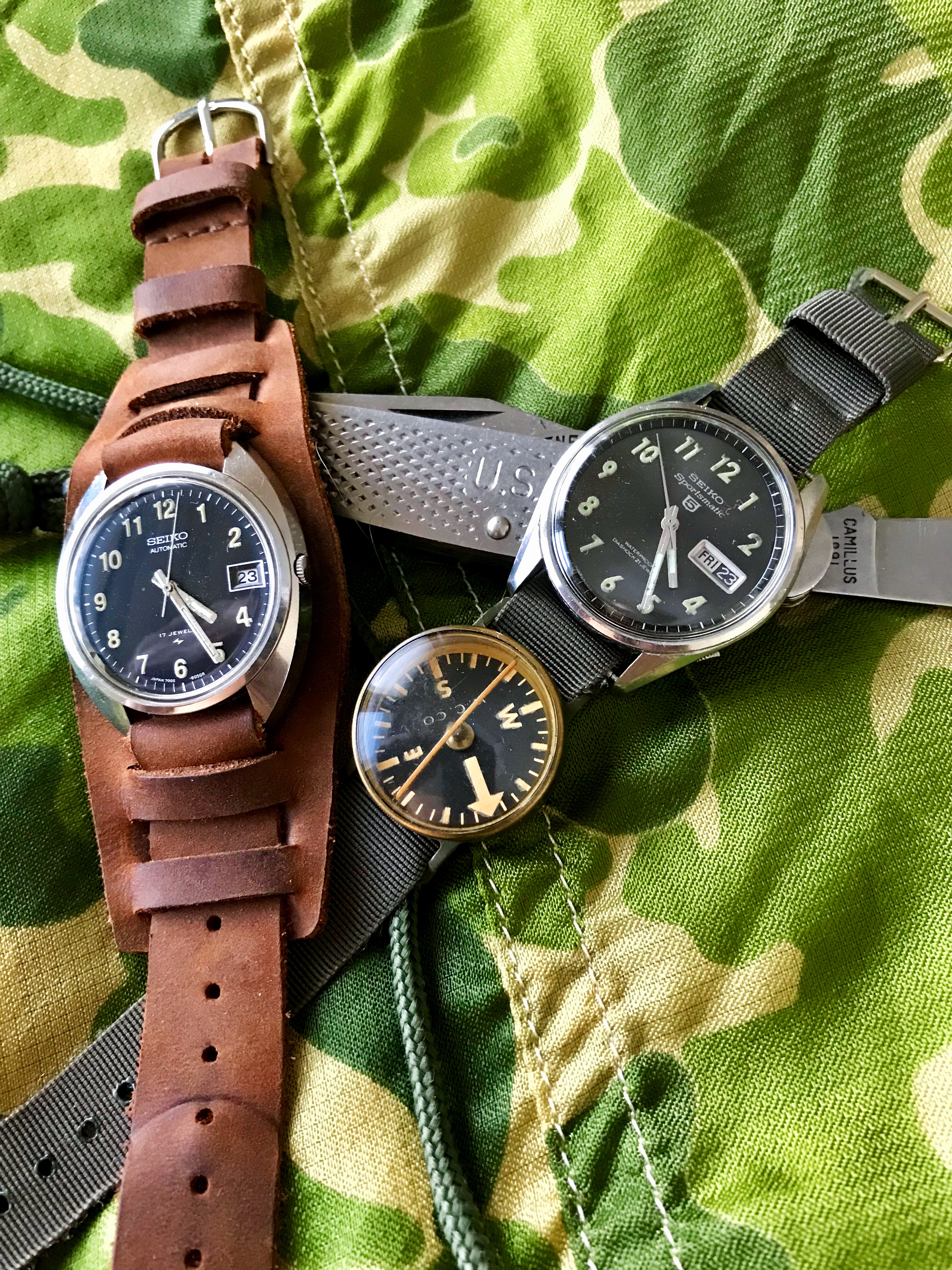 Running Recon and Vintage Seiko's – Just 2 Ticks
